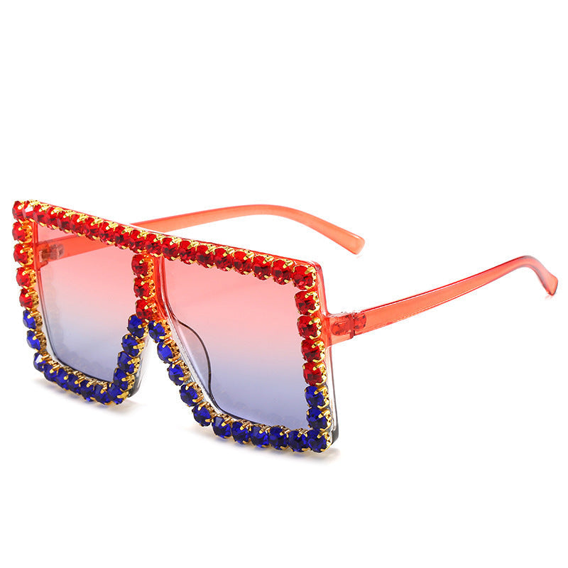 Women's fashionable sunglasses with rhinestone embellishment Kalsten