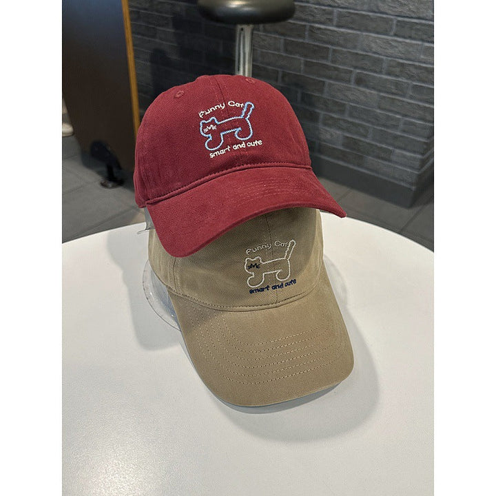 Women's Playful Cat-Themed Baseball Cap Kalsten