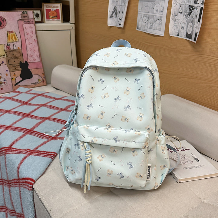 Charming Floral Print Backpack Kalsten