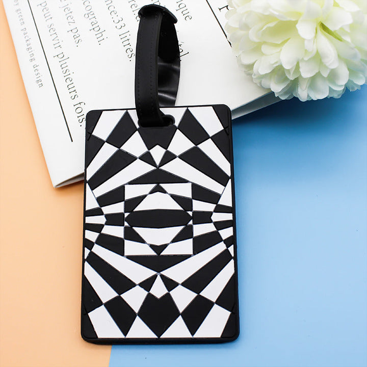 Unisex Geometric Pattern Luggage Tag Kalsten