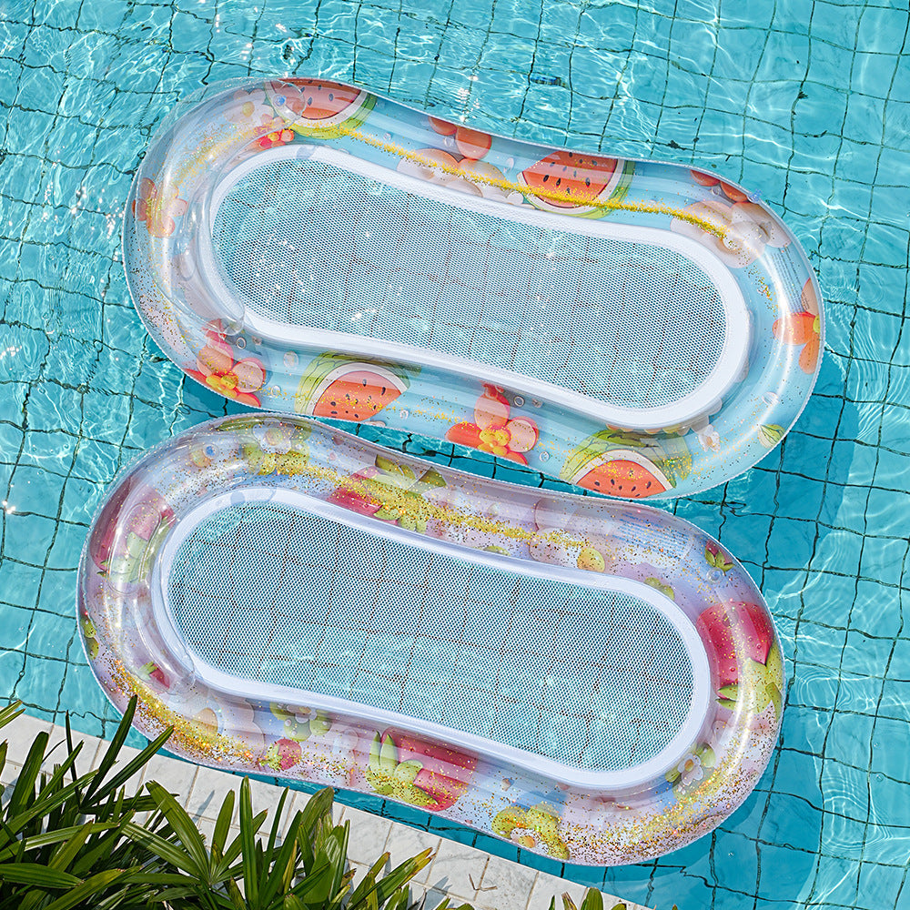Women Inflatable Summer Lounge with Cup Holders Kalsten