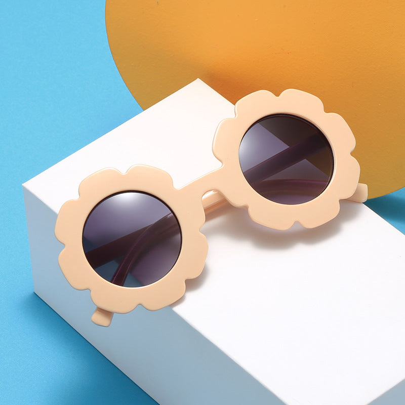Ladies playful flower sunglasses with high UV protection Kalsten