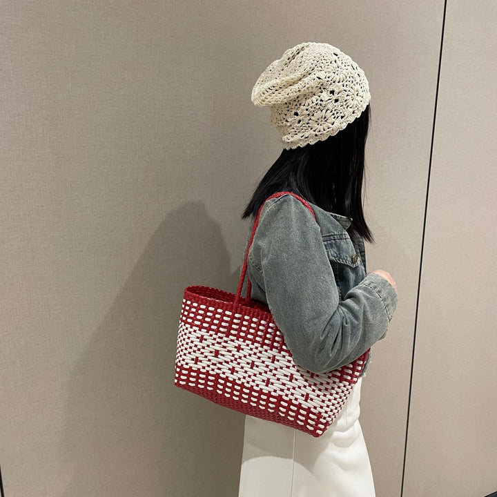 Stylish Woven Tote Bag Kalsten