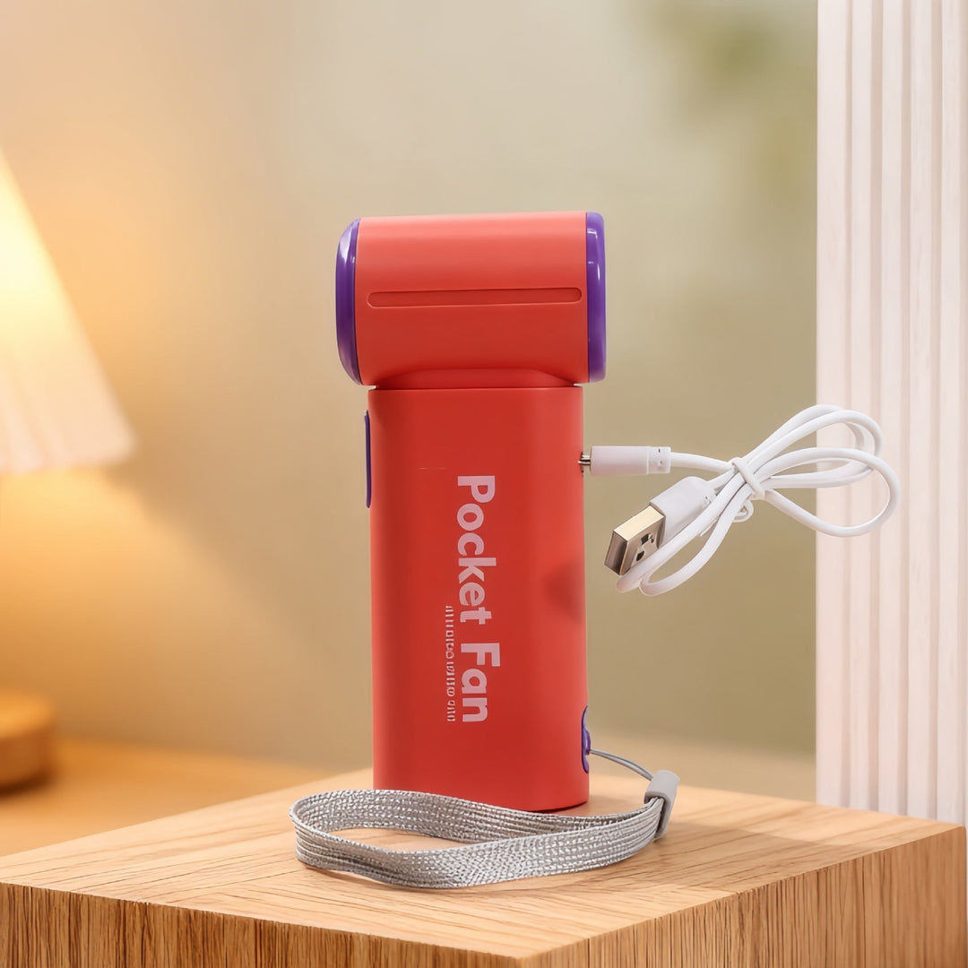 Unisex Portable Mini Fan with LED Display Kalsten