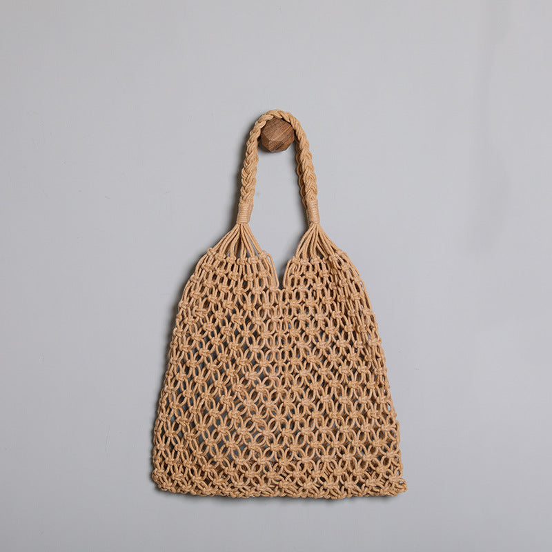 Handcrafted net shopping bag Kalsten