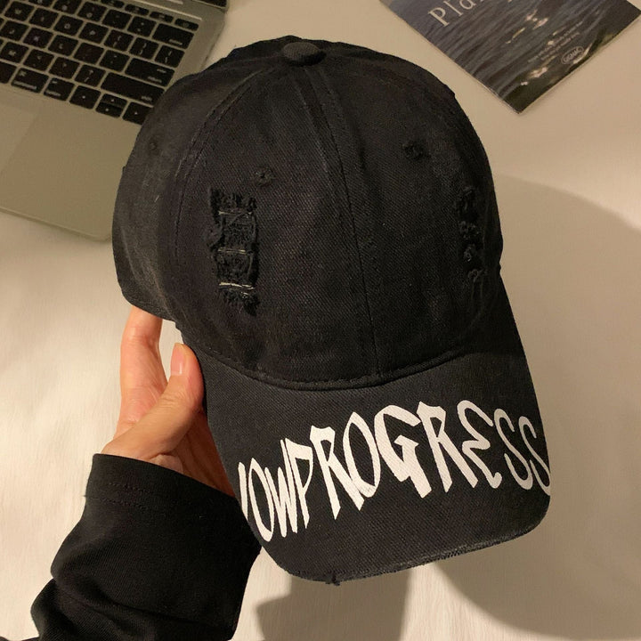 Women's Distressed Cotton Baseball Cap Kalsten 1784188446
