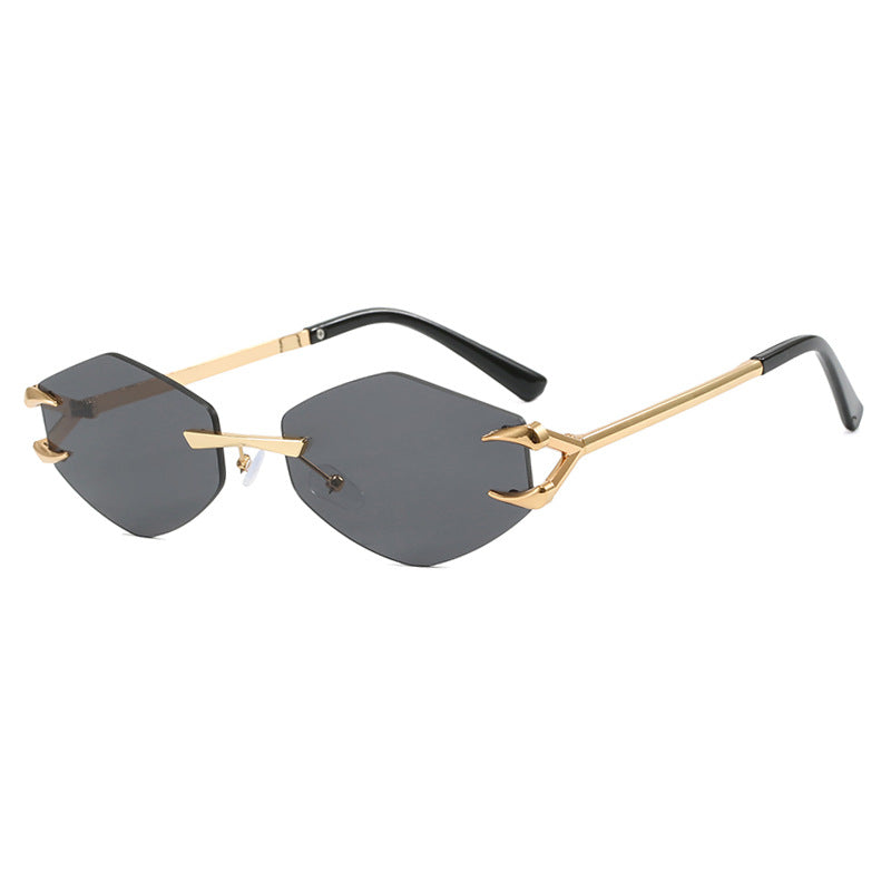 Women's extravagant hexagonal sunglasses with innovative frame and UV protection Kalsten