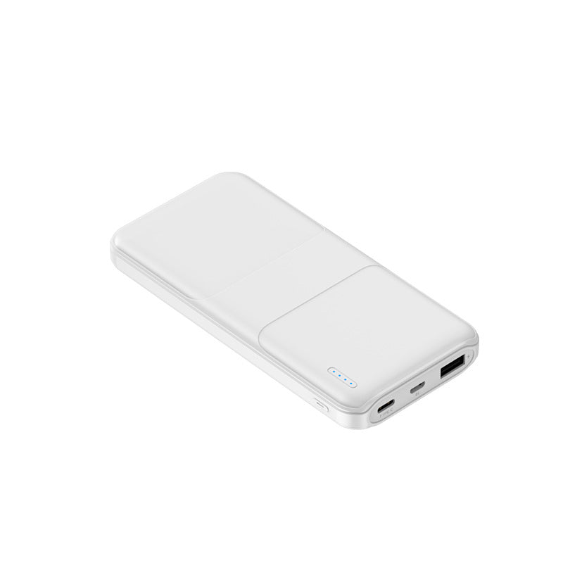 Portable power bank with wireless charging adapter and digital power measurement Kalsten