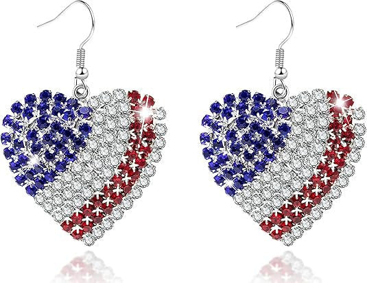 Women nano sparkling statement earrings with long rhinestone tassels Kalsten