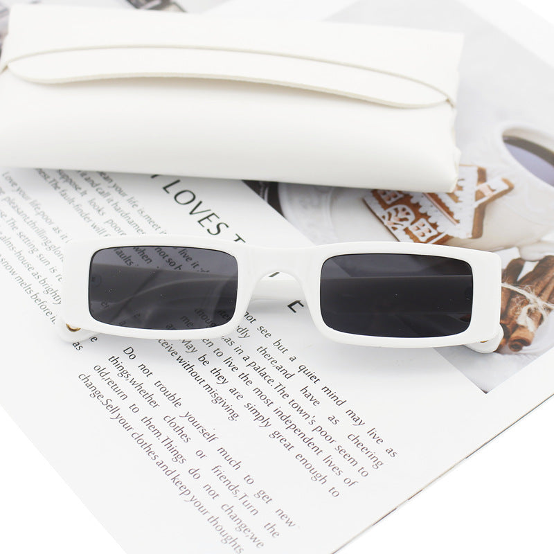 Women's fashion rectangular sunglasses with textured frame Kalsten