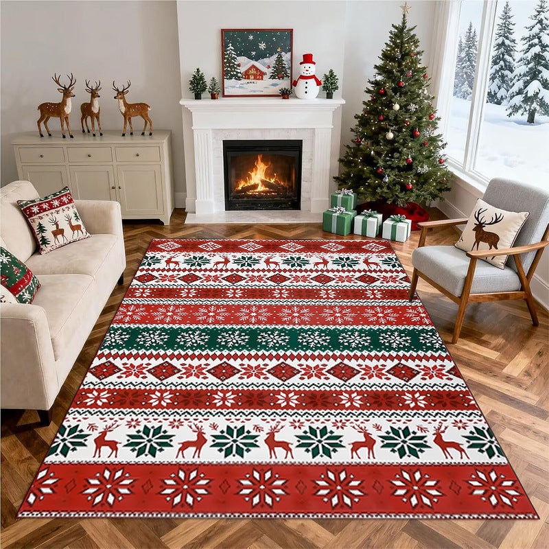 Christmas-Themed Decorative Area Rug Acalora