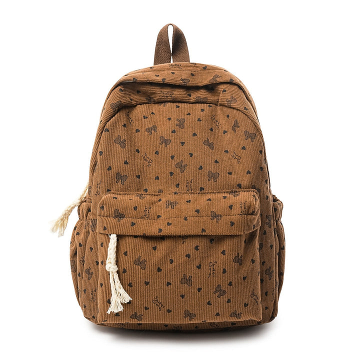 Textured Corduroy Everyday Backpack Kalsten