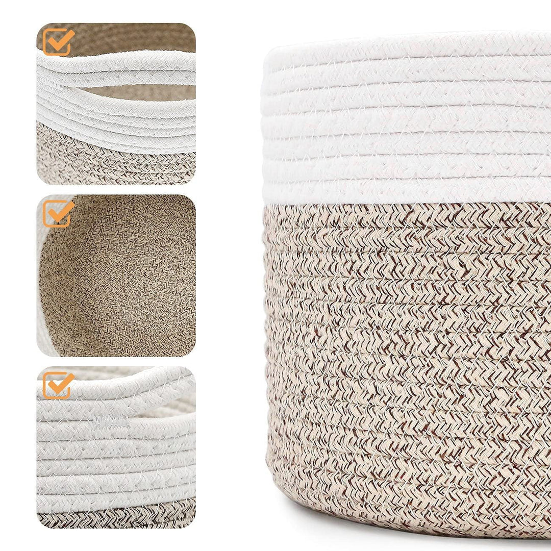 Women's High-Quality and Stylish Storage Basket with Practical Handle Kalsten