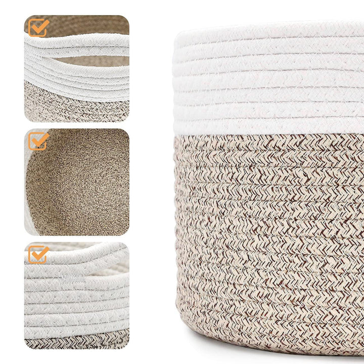 Women's High-Quality and Stylish Storage Basket with Practical Handle Kalsten