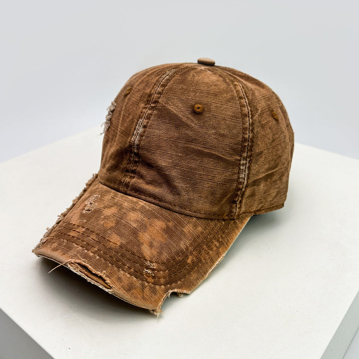 Men's Distressed Denim Baseball Hat Kalsten