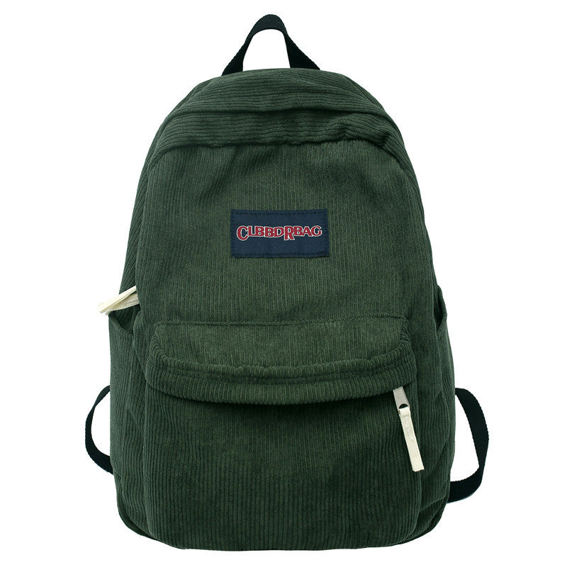 Corduroy Utility School Backpack Kalsten