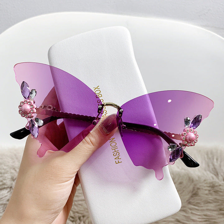 Women creative butterfly sunglasses Kalsten