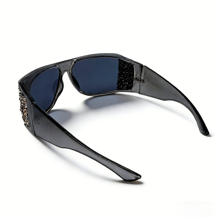 Women's Sporty Sunglasses with Sparkling Appliqués Kalsten