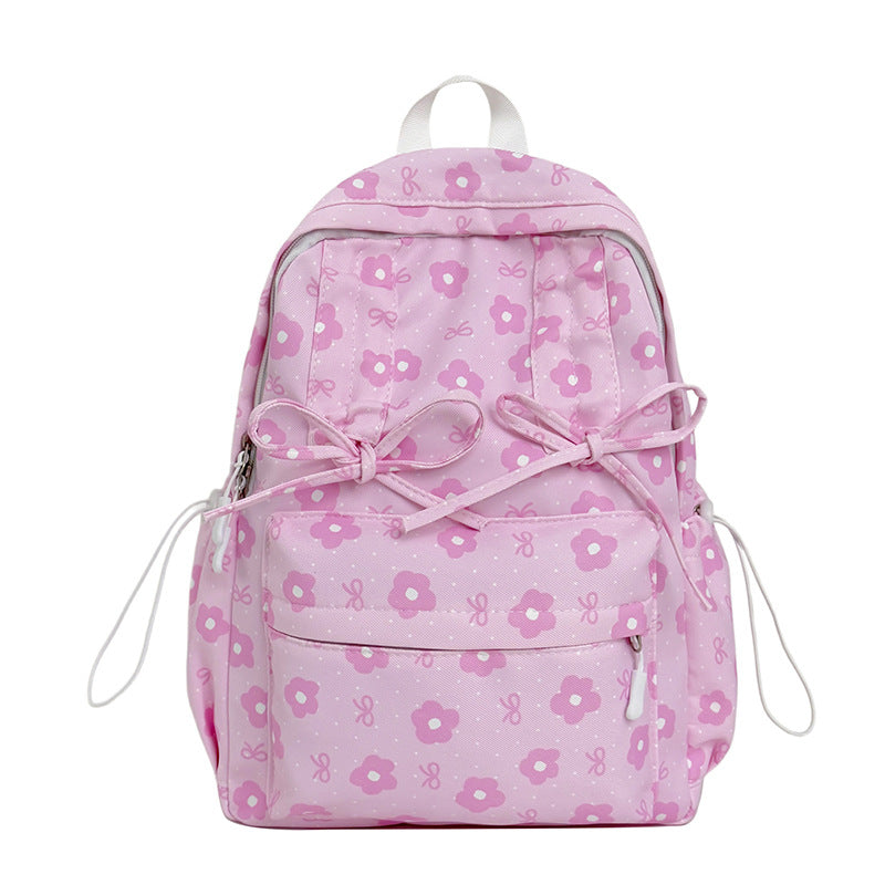 Floral Print Backpack kalsten
