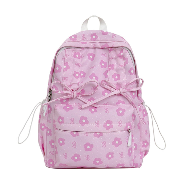 Floral Print Backpack kalsten