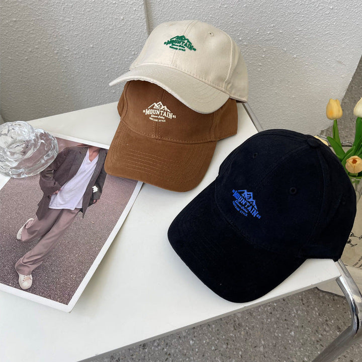 Men's Vintage-Inspired Mountain Graphic Baseball Cap Kalsten