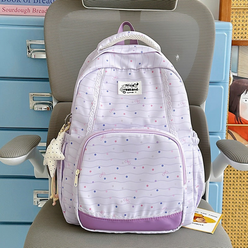 Cute Printed School Backpack