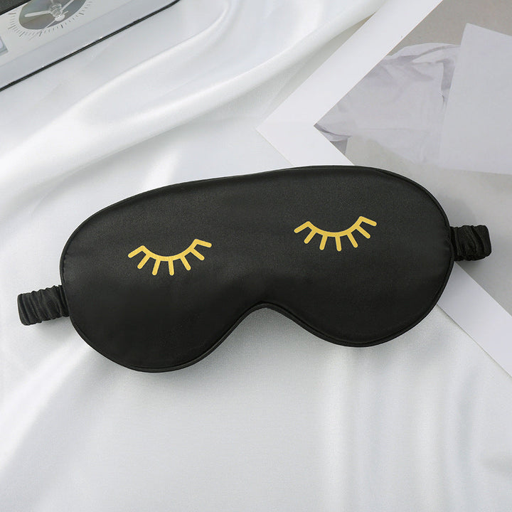 Women's luxuriously silky sleep mask with soft padding and elastic adjustable band Kalsten