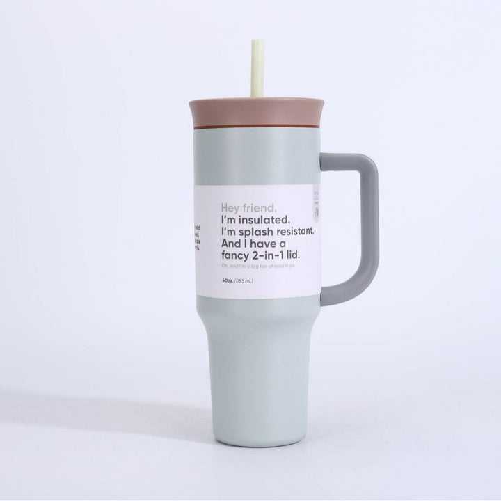 Women's insulated mug with 2-in-1 lid Kalsten
