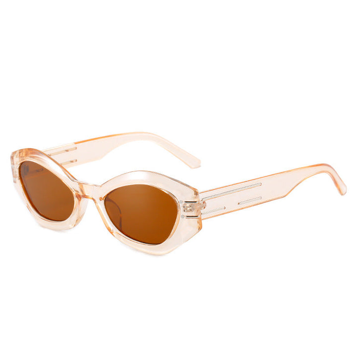 Ladies stylish designer sunglasses with unique frame construction Kalsten