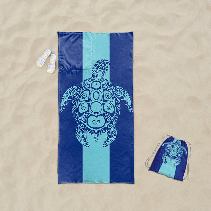 Beach towel with exclusive sea turtle motif Kalsten