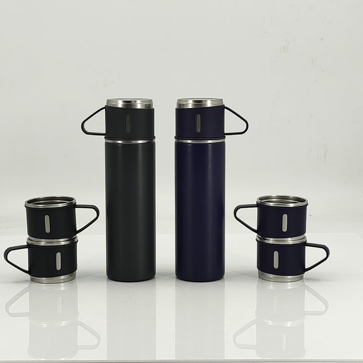 Ladies insulated bottle with integrated cups Kalsten