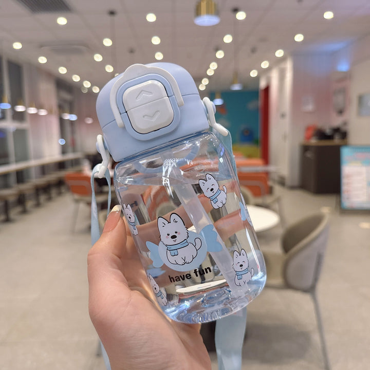 Women's creative drinking bottle with ergonomic lid Kalsten