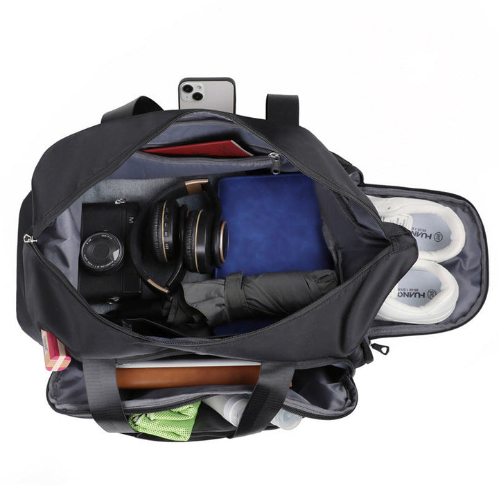 Men's Sporty Travel Bag with Multifunctional Compartments Kalsten