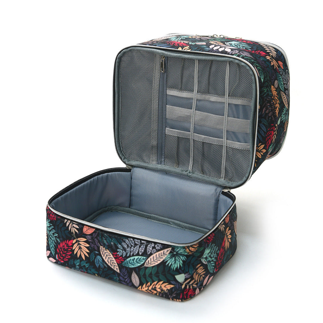 Cosmetic organizer with multiple compartments Kalsten