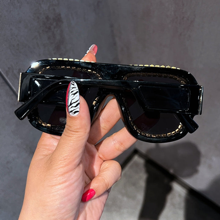 Ladies Glamorous Sunglasses with Extravagant Crystal Frame Kalsten