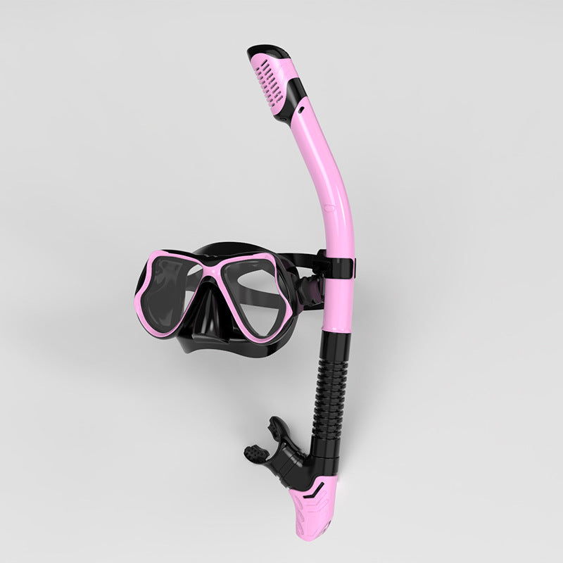 Snorkel mask with ergonomic fit and innovative breathing technology Kalsten