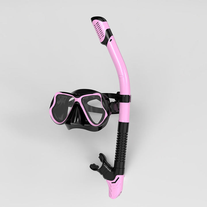 Snorkel mask with ergonomic fit and innovative breathing technology Kalsten