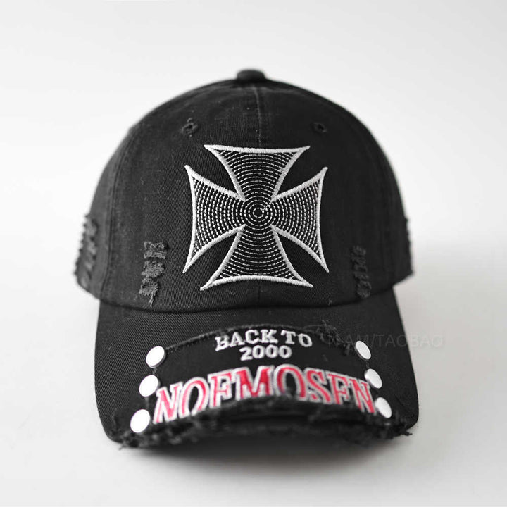 Men's Distressed Vintage Graphic Cap Kalsten
