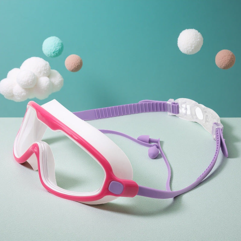 Waterproof swimming goggles with adjustable nose piece Kalsten