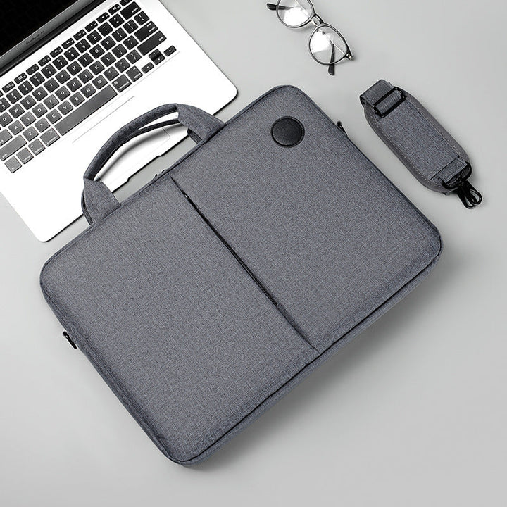 Elegant Laptop Bag with Adjustable Shoulder Strap and Padded Interior Compartment Kalsten