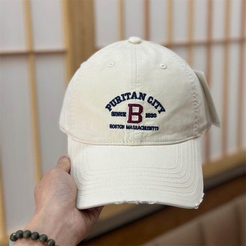 Women's Vintage Distressed Embroidered Baseball Cap Kalsten