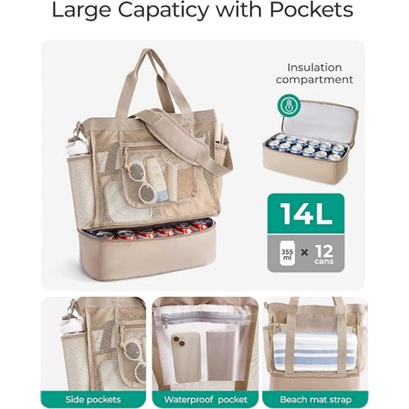 Practical beach and cooler tote bag Kalsten