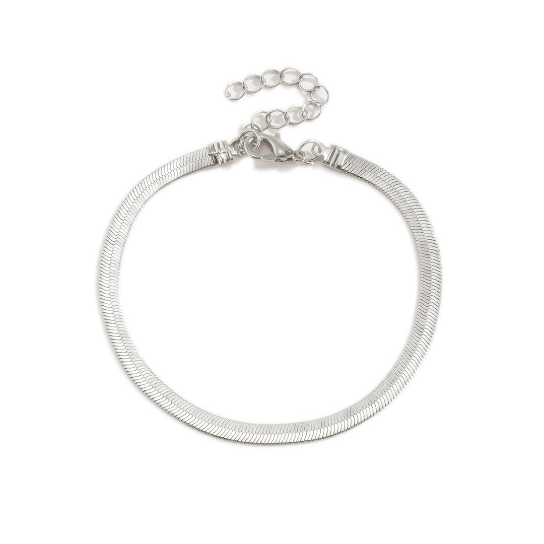 Sleek Snake Chain Bracelet Kalsten