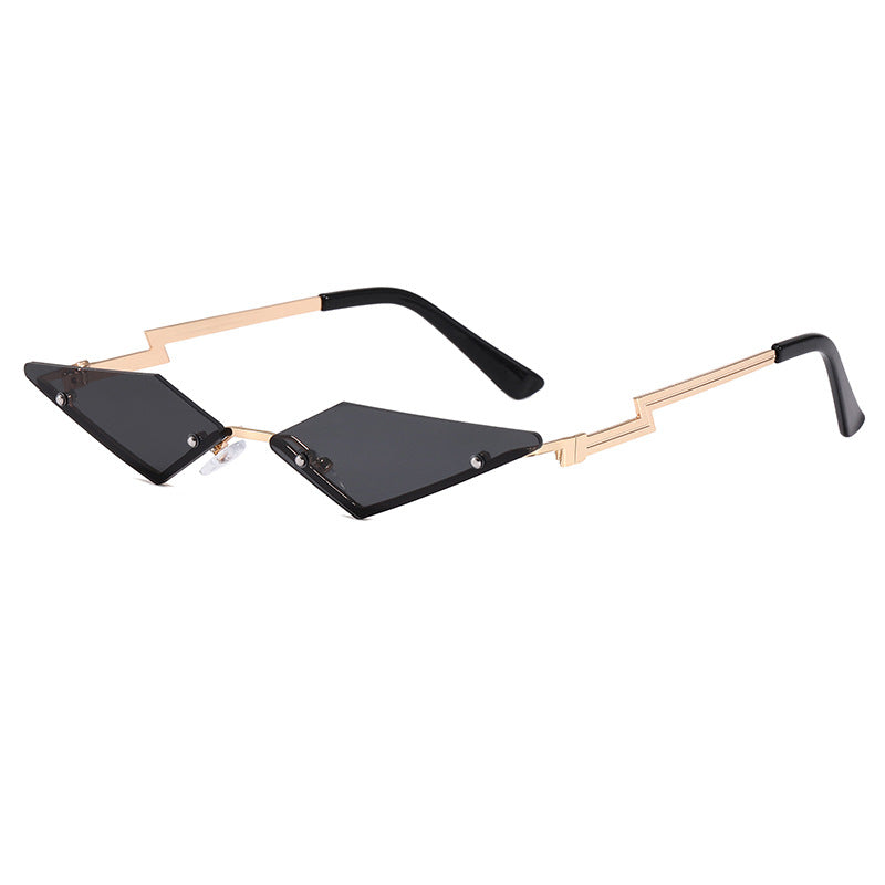 Women's geometric designer sunglasses with innovative frame Kalsten