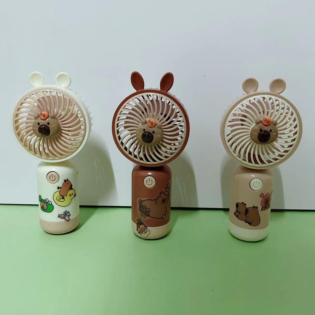 Unisex Portable Hand Fan in Cute Animal Design Kalsten