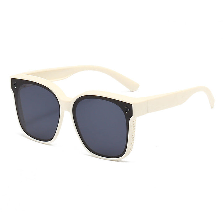 Women's fashionable square sunglasses with innovative ventilation system Kalsten