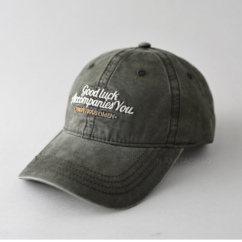 Men's Embroidered Cotton Baseball Cap Kalsten
