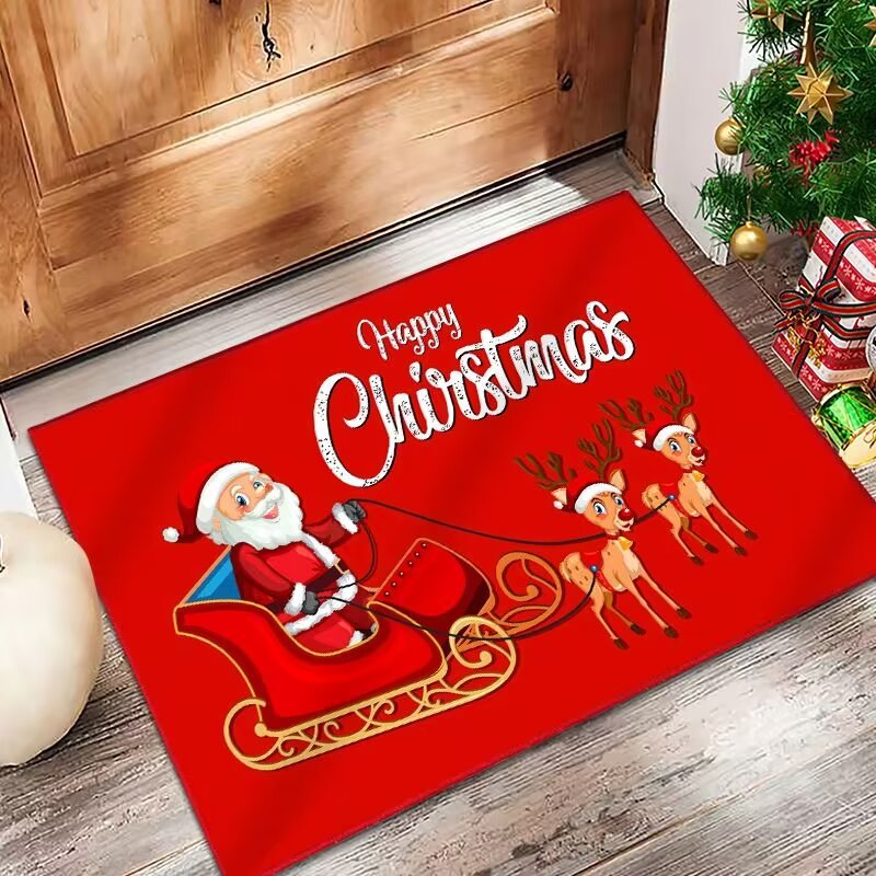 Festive Holiday Door Mat Kalsten