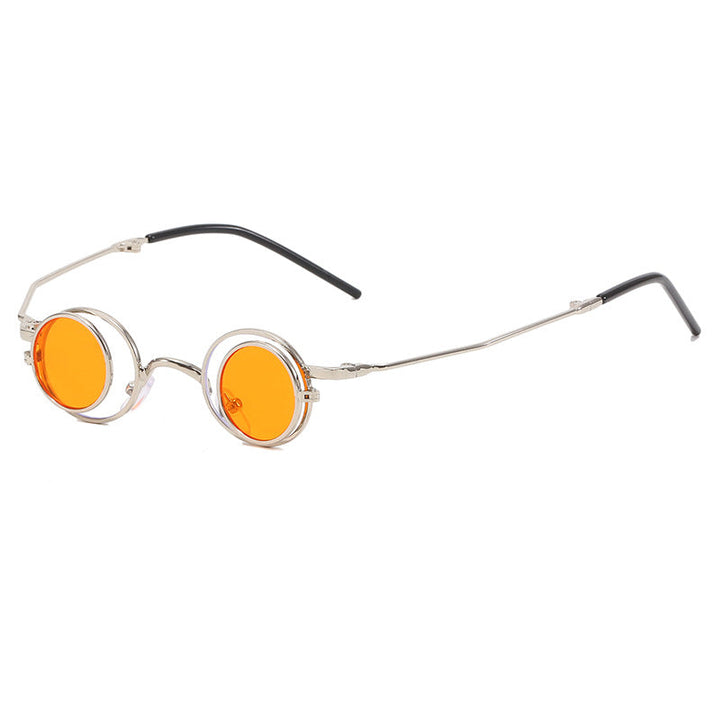 Women's Fashion Round Sunglasses with Elegant Metal Frame Kalsten