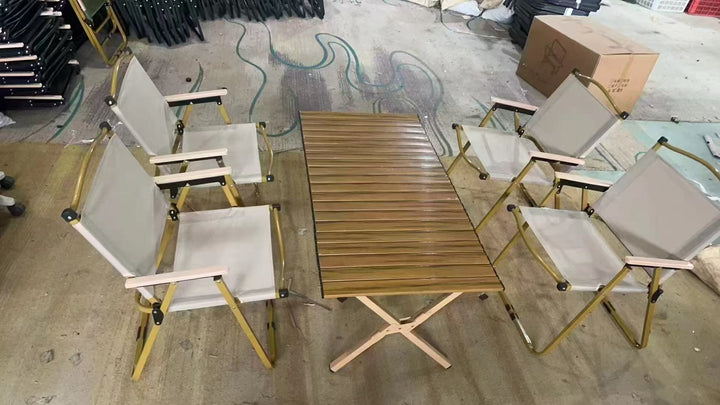 Portable Camping Table and Chair Set Kalsten